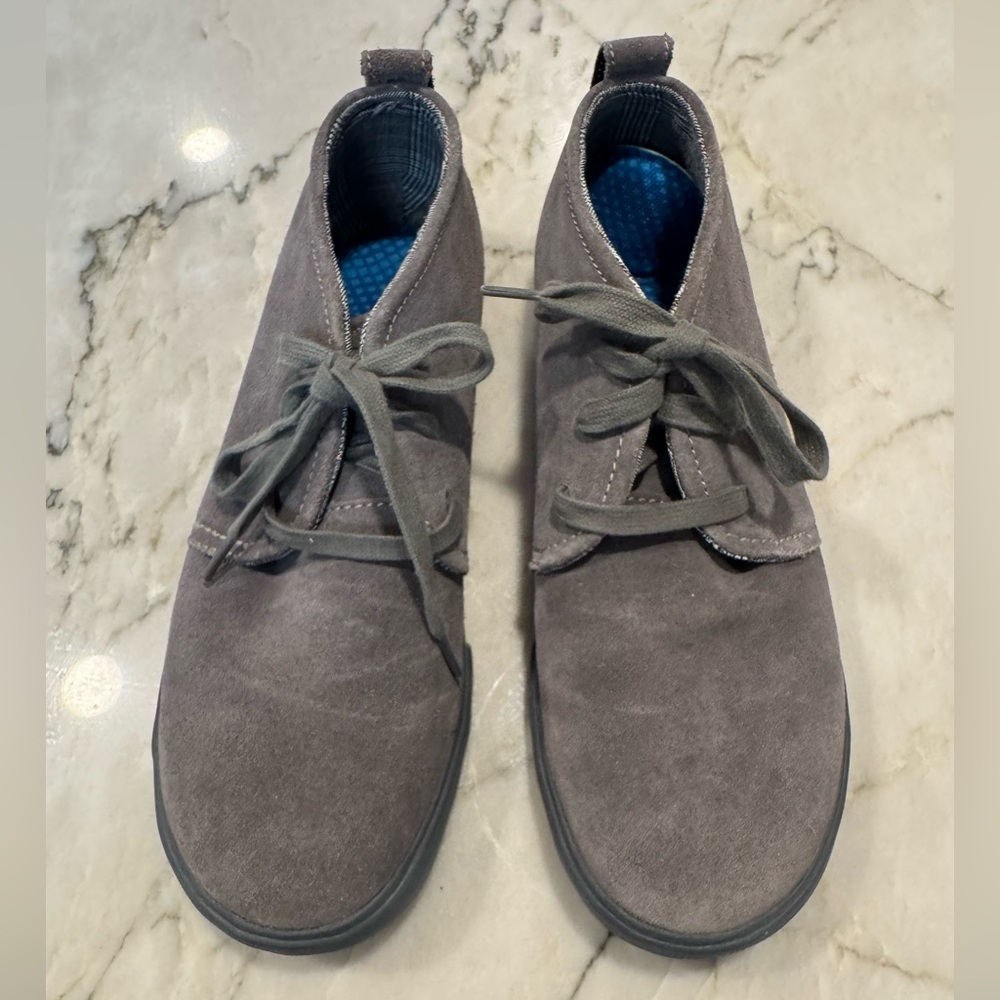 Keen Chukka Boots Suede Leather Casual Lace Up Shoes Gray Mens‎ Size 10 ankle
